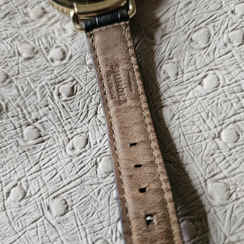Shinola Gold Case with Brown Leather Strap Watch - Picture 9 of 12